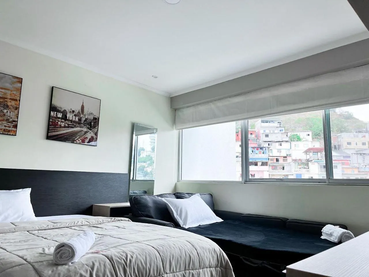 公寓 瓜亚基尔Departamento Con Piscina, Jacuzzi Y Gym公寓 厄瓜多尔